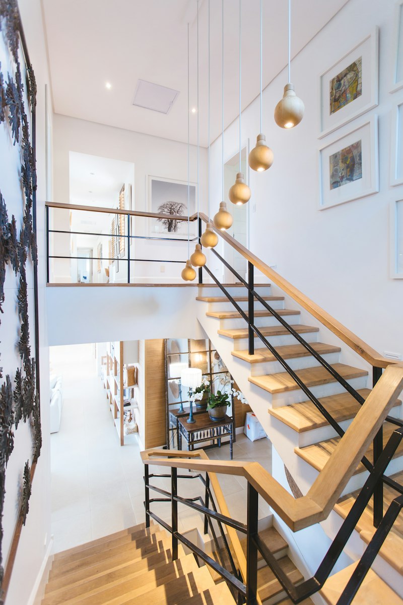 Tiny home interior loft